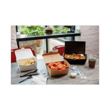 Pactiv Evergreen EarthChoice OneBox Paper Box, 66 oz, 6.5 x 4.5 x 3.25, White, 160/Carton (PCTNOB03W) Case of 160