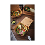 Pactiv Evergreen EarthChoice OneBox Paper Box, 46 oz, 4.5 x 4.5 x 3.25, Kraft, 200/Carton (PCTNOB08KEC) Case of 200