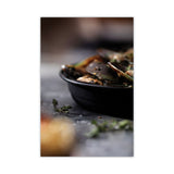 Pactiv Evergreen EarthChoice Versa2Go Microwaveable Container, 46 oz, 9 x 9 x 1.7, Black/Clear, Plastic, 150/Carton (PCTNV2GRN469B)