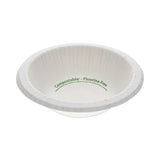 Pactiv Evergreen EarthChoice Pressware Compostable Dinnerware, Bowl, 12 oz, White, 750/Carton (PCTPSB12EC) Case of 750