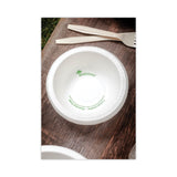 Pactiv Evergreen EarthChoice Pressware Compostable Dinnerware, Bowl, 12 oz, White, 750/Carton (PCTPSB12EC) Case of 750