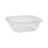 Pactiv Evergreen EarthChoice Square Recycled Bowl, 32 oz, 7 x 7 x 2, Clear, Plastic, 300/Carton (PCTSAC0732) Case Of 300