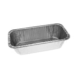 Pactiv Evergreen Aluminum Steam Table Pan, One-Third Size Deep Loaf Pan, 3" Deep, 5.9 x 8.04, 200/Carton (PCTY6062XH)