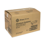 Pactiv Evergreen Aluminum Steam Table Pan, One-Third Size Deep Loaf Pan, 3" Deep, 5.9 x 8.04, 200/Carton (PCTY6062XH)
