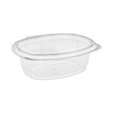 Pactiv Evergreen EarthChoice Recycled PET Hinged Container, 24 oz, 7.38 x 5.88 x 2.38, Clear, Plastic, 280/Carton (PCTYCA910240000) Case of 280