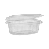 Pactiv Evergreen EarthChoice Recycled PET Hinged Container, 24 oz, 7.38 x 5.88 x 2.38, Clear, Plastic, 280/Carton (PCTYCA910240000) Case of 280