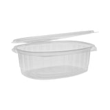 Pactiv Evergreen EarthChoice Recycled PET Hinged Container, 48 oz, 8.88 x 7.25 x 2.94, Clear, Plastic, 190/Carton (PCTYCA910480000) Case of 190