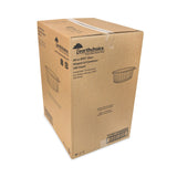 Pactiv Evergreen EarthChoice Recycled PET Hinged Container, 48 oz, 8.88 x 7.25 x 2.94, Clear, Plastic, 190/Carton (PCTYCA910480000) Case of 190