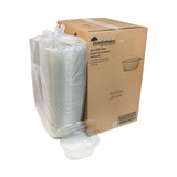 Pactiv Evergreen EarthChoice Recycled PET Hinged Container, 48 oz, 8.88 x 7.25 x 2.94, Clear, Plastic, 190/Carton (PCTYCA910480000) Case of 190