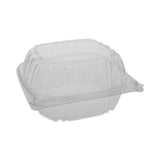 Pactiv Evergreen SENSATION SmartLock Hinged Lid Container, 5.74 x 5.95 x 3.1, Clear, Plastic, 500/Carton (PCTYCI821600000) Case of 500