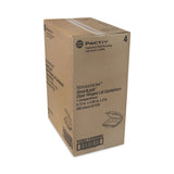 Pactiv Evergreen SENSATION SmartLock Hinged Lid Container, 5.74 x 5.95 x 3.1, Clear, Plastic, 500/Carton (PCTYCI821600000) Case of 500