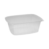 Pactiv Evergreen Showcase Deli Container, Base Only, 1-Compartment, 64 oz, 9 x 7.4 x 4, Clear, Plastic, 220/Carton (PCTYCI850640000) Case of 220