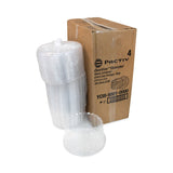 Pactiv Evergreen Plastic Cake Container, Deep 8" Cake Container, 9.25" Diameter x 5"h, Clear, 100/Carton (PCTYCI898010000) Case of 100