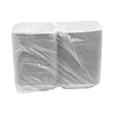 Pactiv Evergreen EarthChoice SmartLock Microwavable MFPP Hinged Lid Container, 8.31 x 8.35 x 3.1, White, Plastic, 200/Carton (PCTYCN808010000) Case of 200