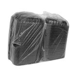 Pactiv Evergreen EarthChoice SmartLock Microwavable MFPP Hinged Lid Container, 3-Compartment, 9.33 x 8.88 x 3.1, Black, Plastic, 120/Carton (PCTYCNB09030000) Case of 120