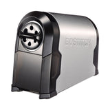 Bostitch® Super Pro Glow Commercial Electric Pencil Sharpener, AC-Powered, 6.13 x 10.63 x 9, Black/Silver (BOSEPS14HC) Each