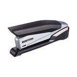 Bostitch® InPower Spring-Powered Desktop Stapler with Antimicrobial Protection, 20-Sheet Capacity, Black/Gray (ACI1100) Each