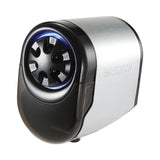 Bostitch® QuietSharp Glow Classroom Electric Pencil Sharpener, AC-Powered, 6.13 x 10.69 x 9, Silver/Black (BOSEPS11HC) Each