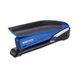Bostitch® InPower Spring-Powered Desktop Stapler with Antimicrobial Protection, 20-Sheet Capacity, Blue/Black (ACI1122) Each