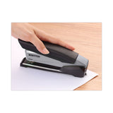 Bostitch® EcoStapler Spring-Powered Desktop Stapler with Antimicrobial Protection, 20-Sheet Capacity, Gray/Black (ACI1710) Each