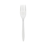 Pactiv Evergreen Fieldware Cutlery, Fork, Mediumweight, White, 1,000/Carton (PCTYFWFWCH) Case of 1000