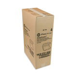 Pactiv Evergreen SmartLock Foam Hinged Lid Container, Small, 7.5 x 8 x 2.63, White, 150/Carton (PCTYHLW07010000) Case of 150