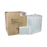 Pactiv Evergreen SmartLock Foam Hinged Lid Container, X-Large, 9.5 x 10.5 x 3.25, White, 250/Carton (PCTYHLW10010000) Case of 250