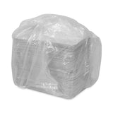 Pactiv Evergreen Aluminum Take-Out Container Lid, Loaf Pan Lid, 8.4 x 5.9, White/Aluminum, 400/Carton (PCTYL788)