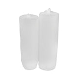 Pactiv Evergreen Newspring DELItainer Microwavable Container, 8 oz, 1.13 x 2.8 x 1.33, Clear, Plastic, 240/Carton (PCTYL2508) 240 containers and 240 lids