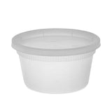 Pactiv Evergreen Newspring DELItainer Microwavable Container, 12 oz, 4.55 x 2.45 x 2.45, Clear, Plastic, 240/Carton (PCTYL2512)