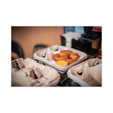 Pactiv Evergreen EarthChoice Carry-Safe Beverage Carrier, Two-Cup Carrier with Food Tray, 8 oz to 24 oz, Natural, 200/Carton (PCTYM527535) Case Of 200