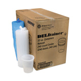 Pactiv Evergreen Newspring DELItainer Microwavable Container, 32 oz, 4 .55 Diameter x 5.55 h, Clear, Plastic, 240/Carton (PCTYSD2532) 240 containers and 240 lids