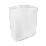Pactiv Evergreen Vented Foam Hinged Lid Container, Dual Tab Lock, 9.13 x 9 x 3.25, White, 150/Carton (PCTYTD199010000) Case of 150