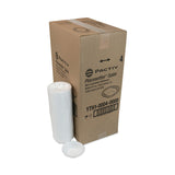 Pactiv Evergreen Placesetter Satin Non-Laminated Foam Dinnerware, Bowl, 5 oz, 4.5" dia, White, 1,250/Carton (PCTYTH100040000) Case of 1,250