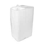Pactiv Evergreen Foam Hinged Lid Container, Single Tab Lock #205 Utility, 9.19 x 6.5 x 2.75, White, 150/Carton (PCTYTH102050001) Case of 150