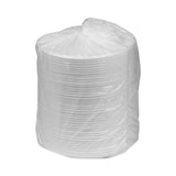 Pactiv Evergreen Placesetter Deluxe Laminated Foam Dinnerware, Plate, 8.88" dia, White, 500/Carton (PCTYTK100090000) Case of 500