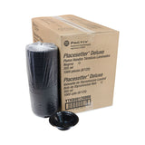 Pactiv Evergreen Placesetter Deluxe Laminated Foam Dinnerware, Bowl, 12 oz, 6" dia, Black, 1,000/Carton (PCTYTKB00120000) Case of 1,000