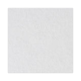 Boardwalk® Polishing Floor Pads, 24" Diameter, White, 5/Carton (BWK4024WHI) Case of 5