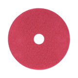 Boardwalk® Buffing Floor Pads, 21" Diameter, Red, 5/Carton (BWK4021RED) Case of 5