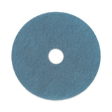 Boardwalk® Burnishing Floor Pads, 20" Diameter, Aqua, 5/Carton (BWK4020AQU) Case of 5