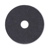 Boardwalk® Stripping Floor Pads, 16" Diameter, Black, 5/Carton (BWK4016BLA) Case of 5