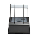 Bostitch® 160-Sheet Antimicrobial Protected Xtreme Duty Adjustable Two- to Three-Hole Punch, 9/32" Holes, Black/Silver (BOS03200) Each