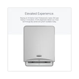 Kimberly-Clark Professional* ICON Automatic Roll Towel Dispenser, 20.12 x 16.37 x 13.5, Silver Mosaic (KCC53691) Each