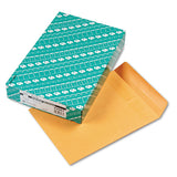 Quality Park™ Redi-Seal Catalog Envelope, #10 1/2, Cheese Blade Flap, Redi-Seal Adhesive Closure, 9 x 12, Brown Kraft, 100/Box (QUA43567) Box of 100
