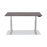 Fellowes® Levado Laminate Table Top, 48" x 24", Gray Ash (FEL9650001) Each