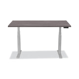 Fellowes® Levado Laminate Table Top, 60" x 30", Gray Ash (FEL9650101) Each
