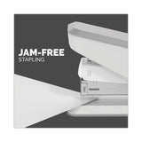 Fellowes® LX840 EasyPress Half Strip Stapler, 25-Sheet Capacity, White (FEL5011501) Each