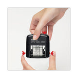 Trodat® Printy Economy Date Stamp, Self-Inking, 1.63" x 0.38", Black (USSE4820)