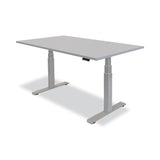 Fellowes® Levado Laminate Table Top, 48" x 24", Gray (FEL9649401) Each
