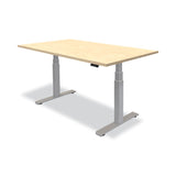 Fellowes® Levado Laminate Table Top, 60" x 30", Maple (FEL9649801) Each